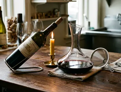 Image showing decanting_setup